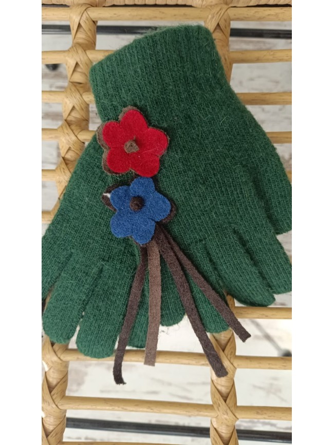 Guantes Flor