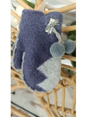 Guante manopla pelo interior
