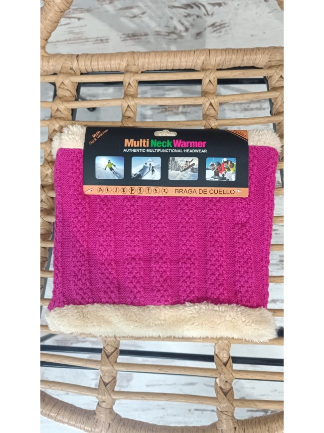 Braga de cuello pelito interior