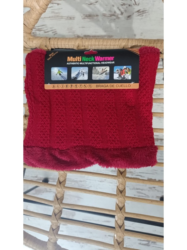 Braga de cuello pelito interior