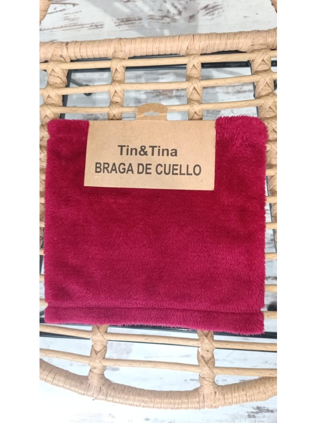 Braga de cuello pelito