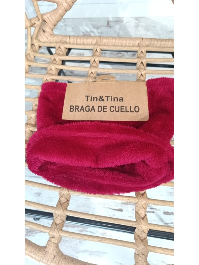 Braga de cuello pelito