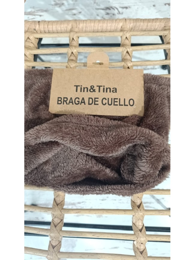 Braga de cuello pelito