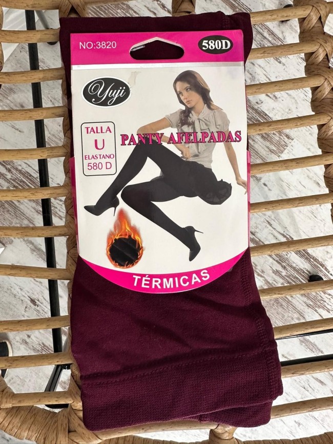Pantys afelpadas térmicas