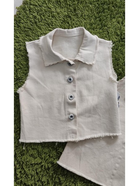 Chaqueta Desmangada Niña