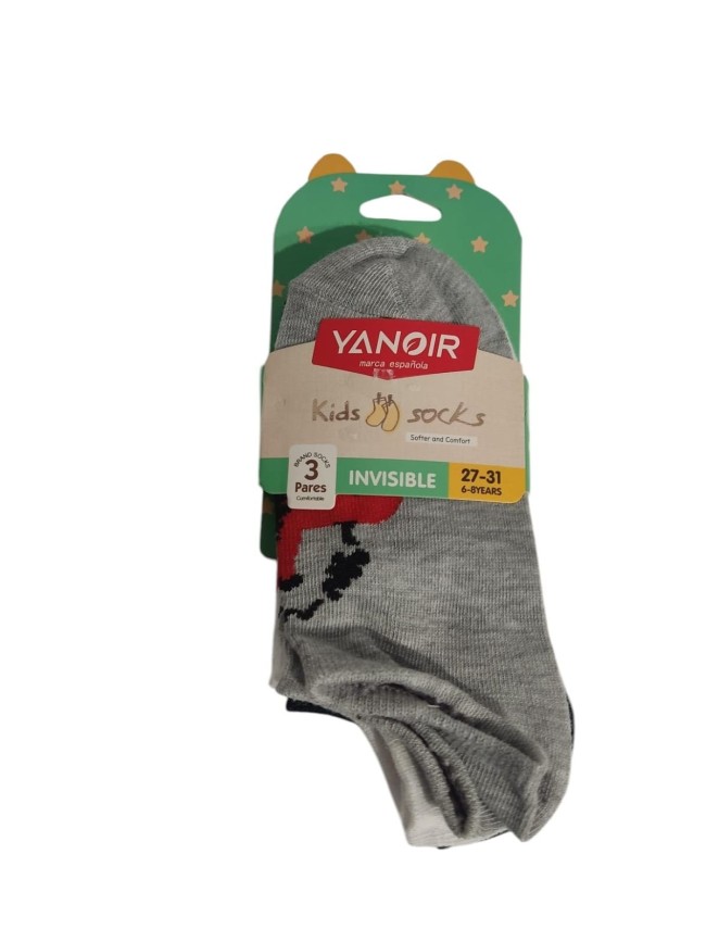 Pack calcetines tobilleros niño