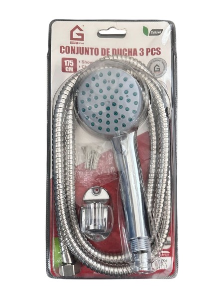 Conjunto de ducha 3 piezas 175cm