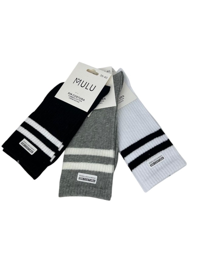 Pack calcetines deportivos rayas