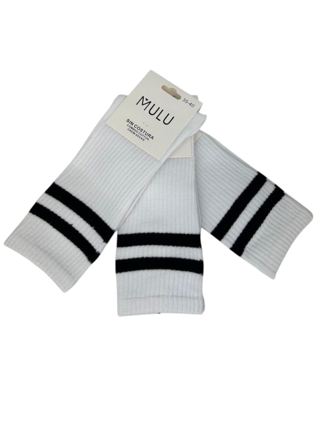 Pack calcetines deportivos rayas