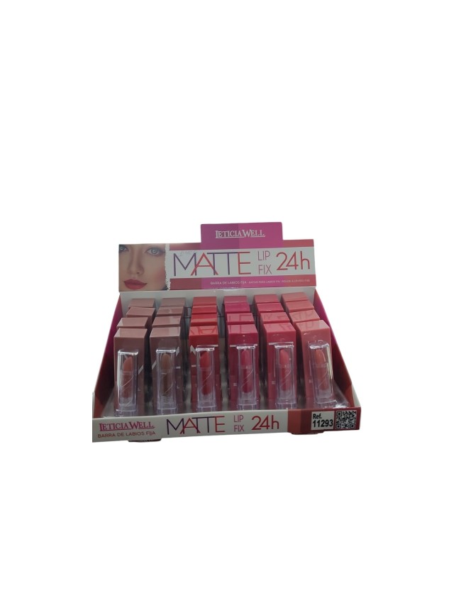 Labial fijo mate 24h