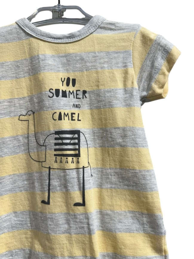 Pelele Manga camello