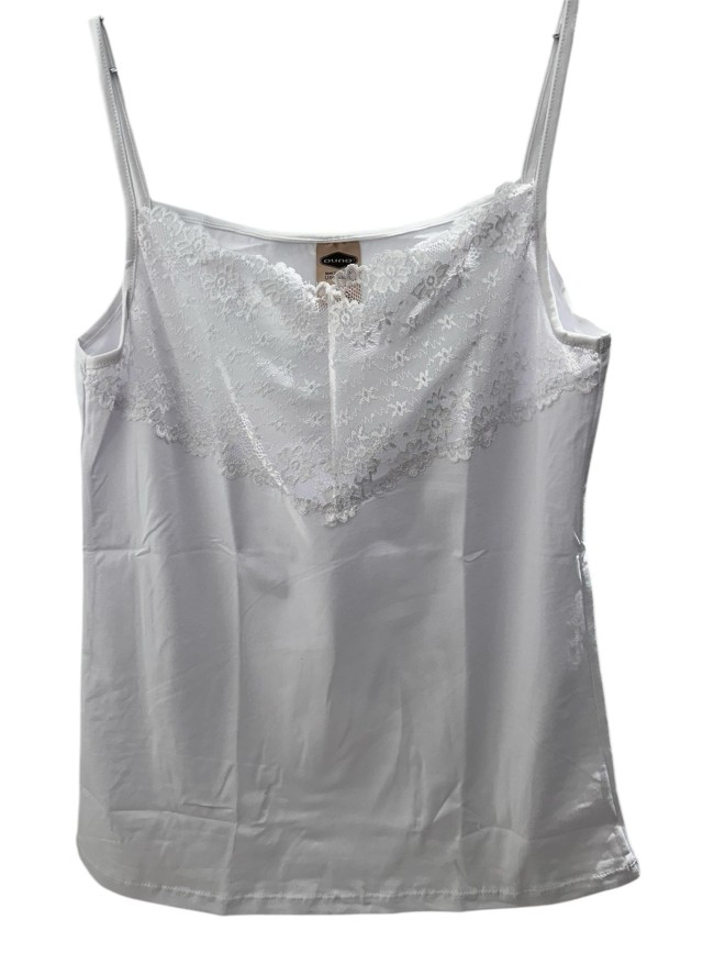 Camiseta tirante fino encaje