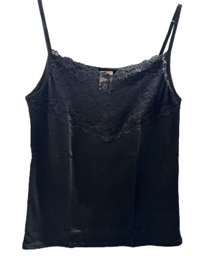 Camiseta tirante fino encaje