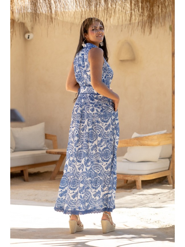 Vestido Brisa Vintage Sunset Moon