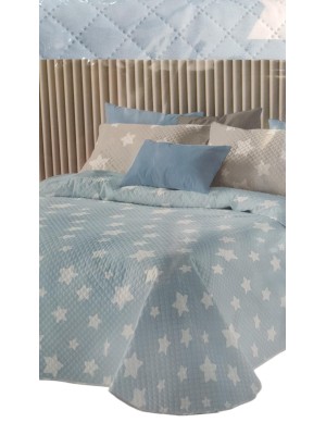 Colcha estrellas cama 105