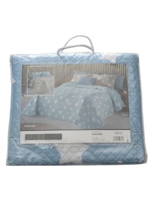 Colcha estrellas cama 105