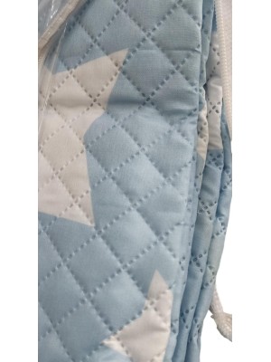 Colcha estrellas cama 105