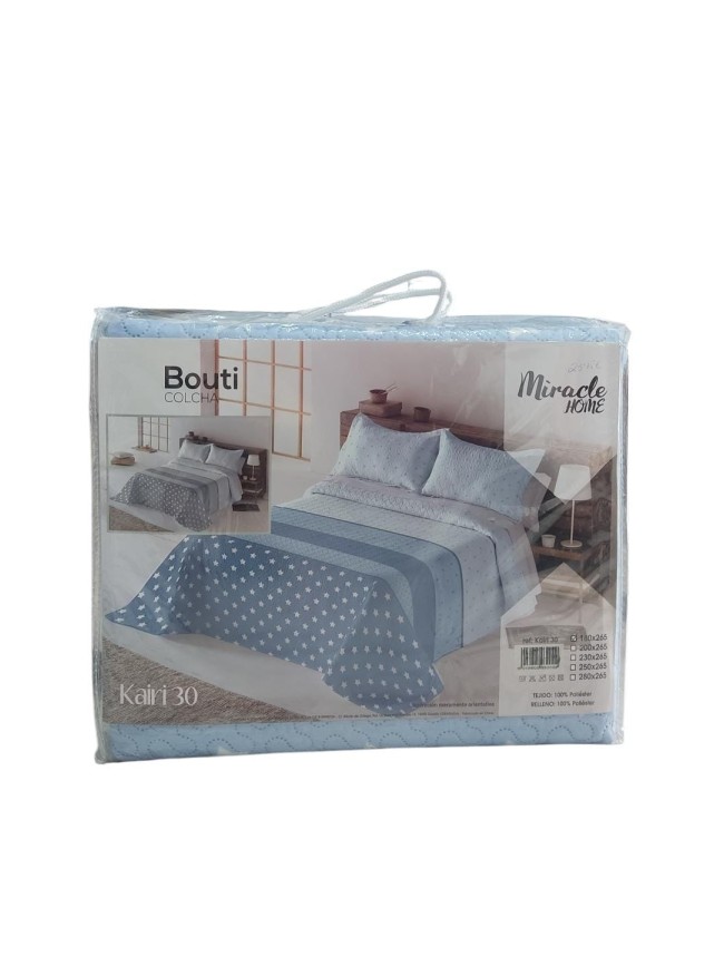 Colcha Bouti estrellas cama 90