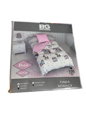 Funda nórdica B&G unicornio 105cm