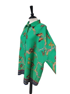 Blusa over mariposas