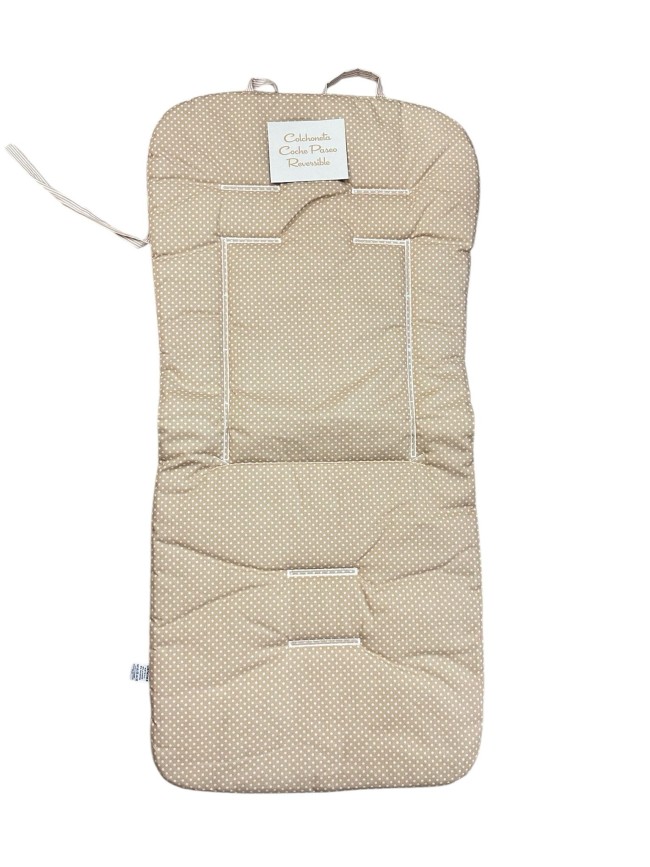Colchoneta reversible coche paseo