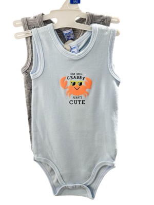 Pack 2 bodys cangrejo