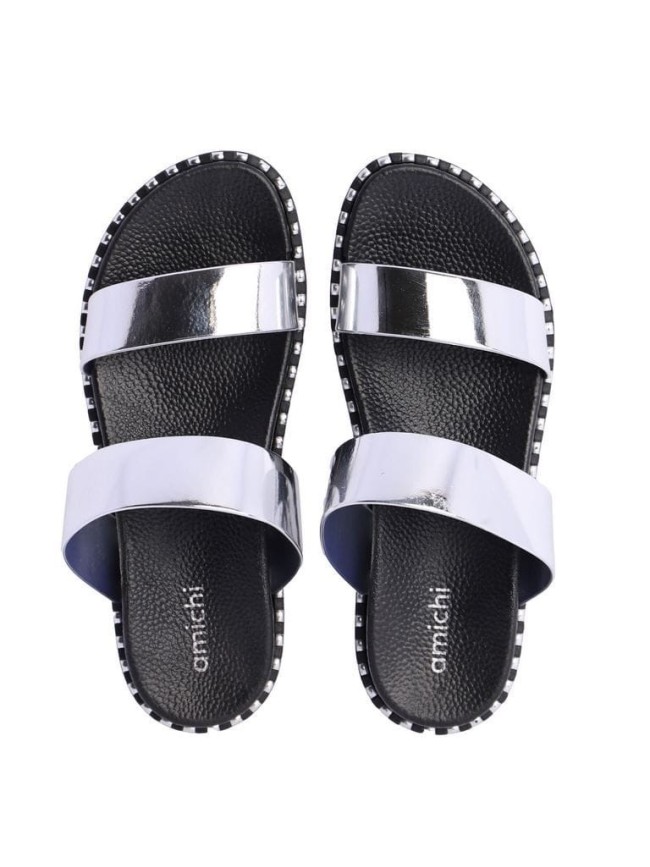 Chanclas metalizadas Amichi