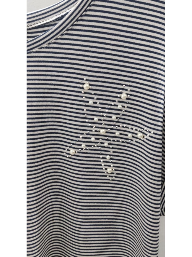 Camiseta listada estrella Guille