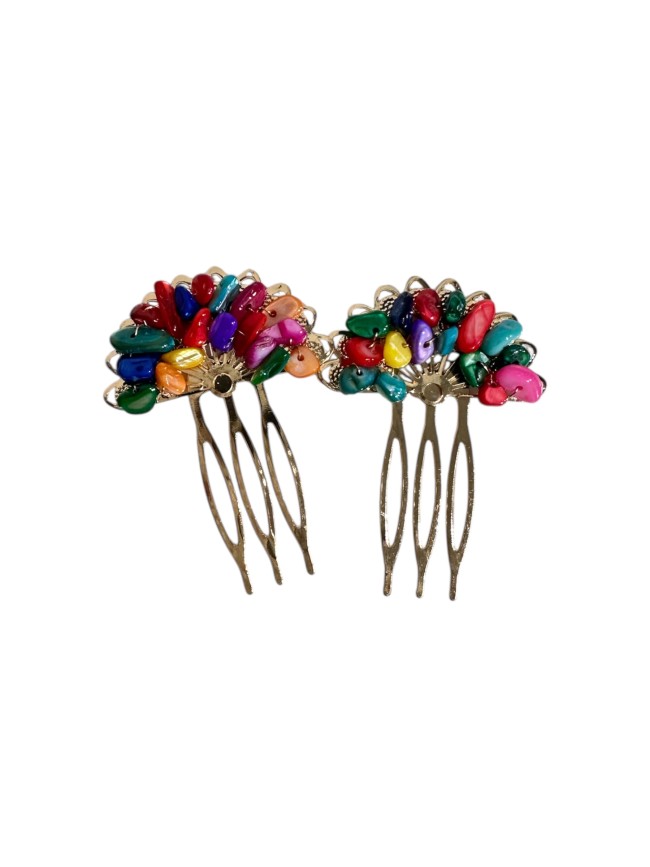 Peinecillos abanico colores