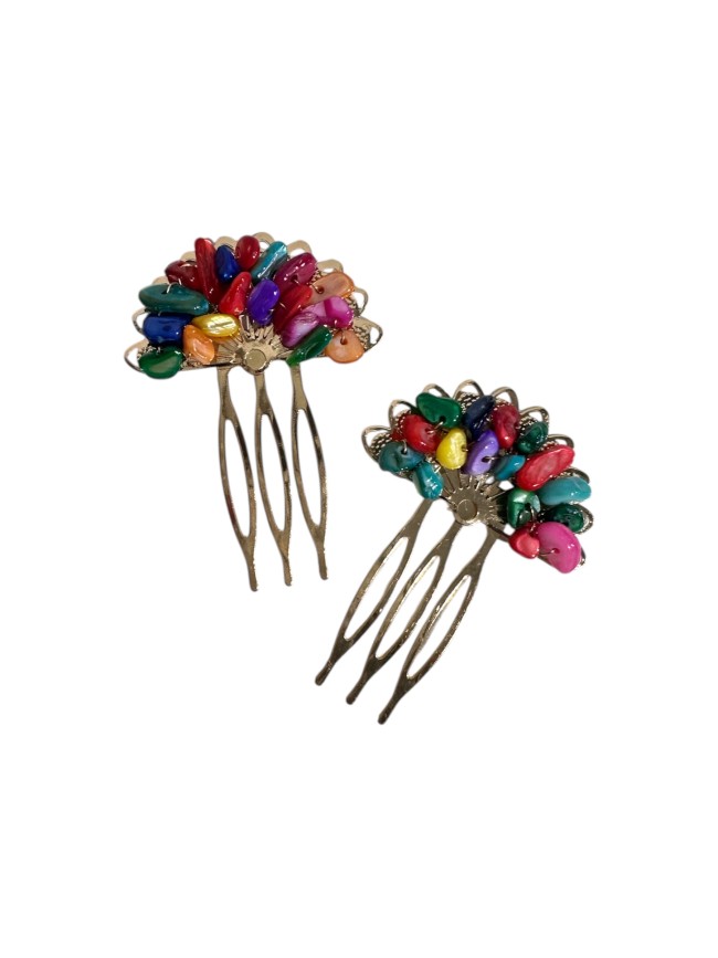 Peinecillos abanico colores