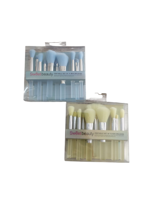 Set diez mini brochas