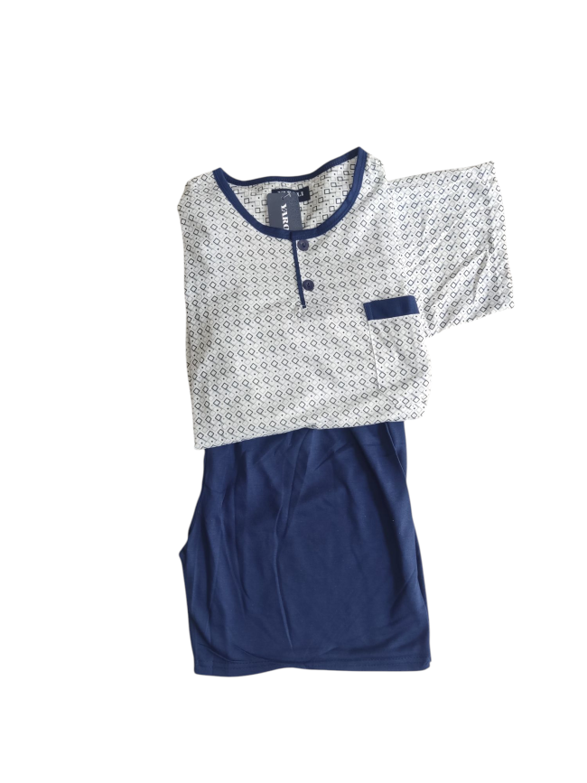 Pijama caballero rombos