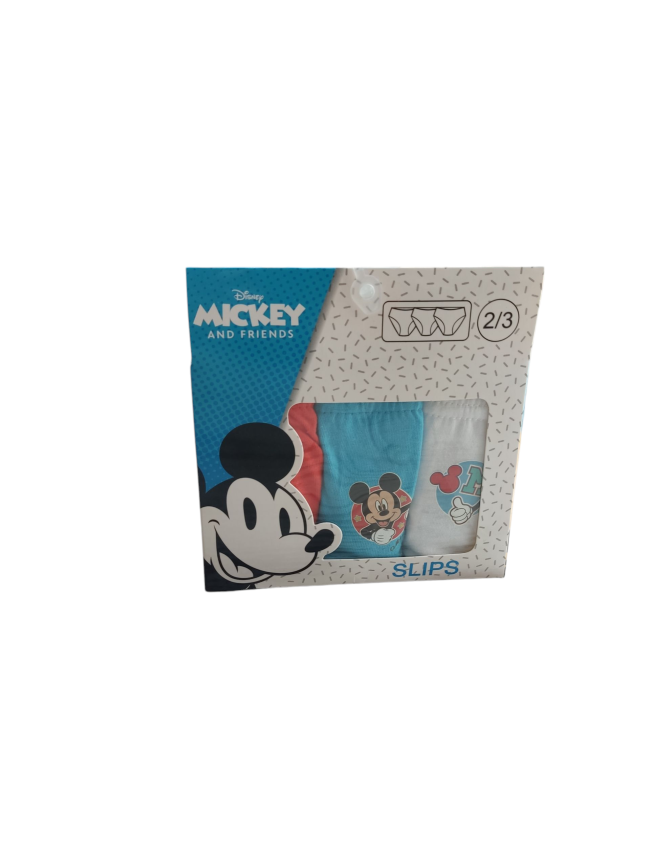 Pack tres Slips Mickey niño