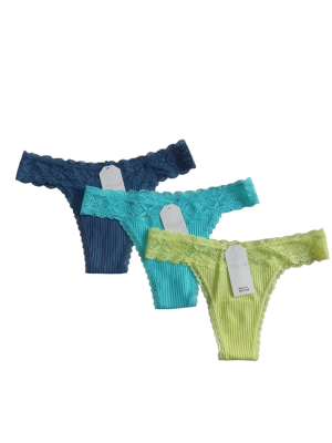 Tanga encajes