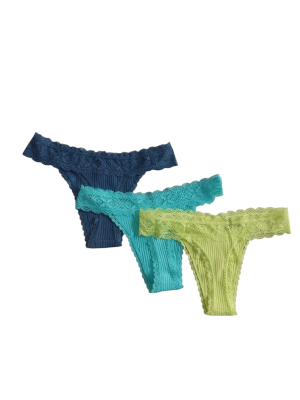 Tanga encajes