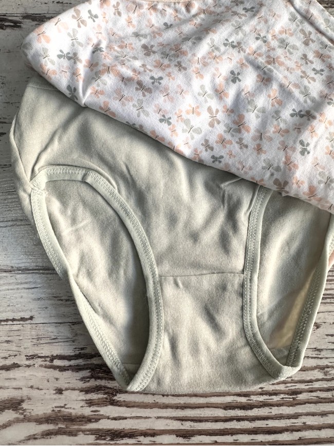 Pack 3 bragas niña flor