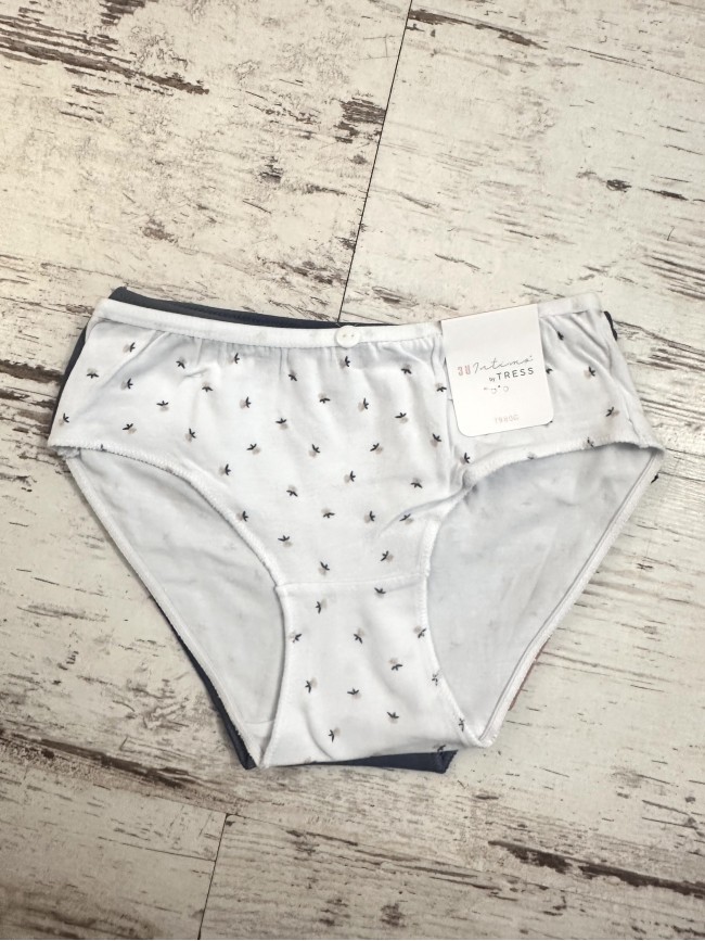 Pack 3 bragas niña love