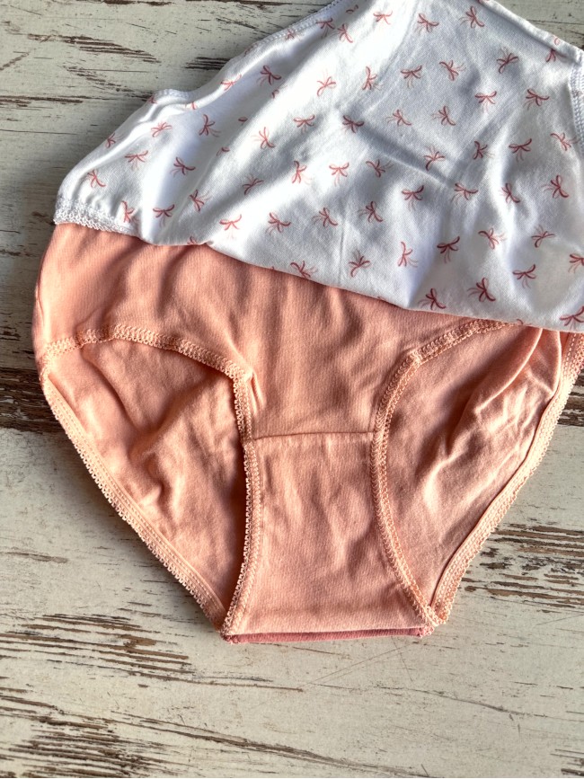 Pack 3 bragas niña lazo