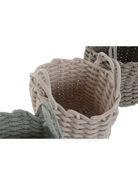 Cestas cuerda colores 2