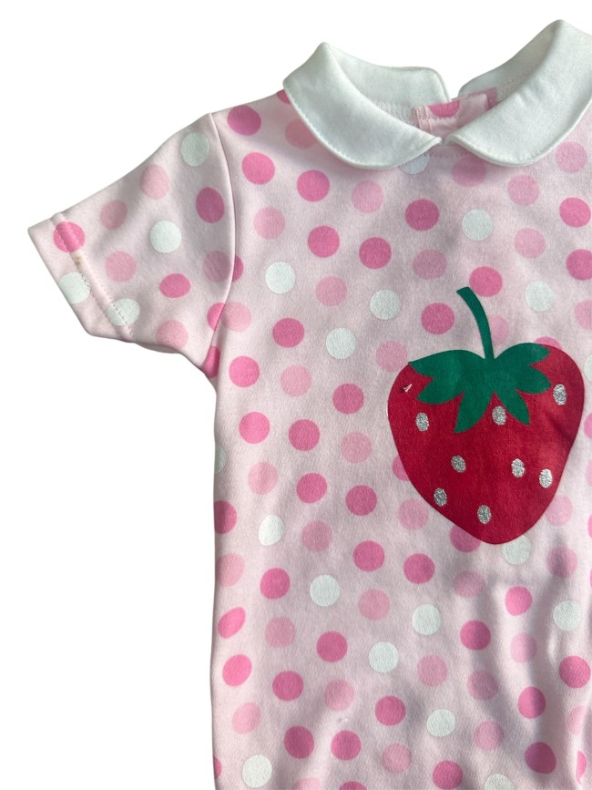 Conjunto niña fresa