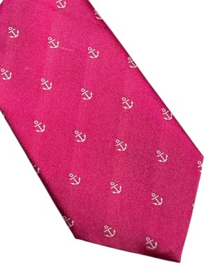 Corbata ancha ancla