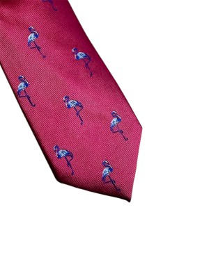 Corbata ancha flamenco
