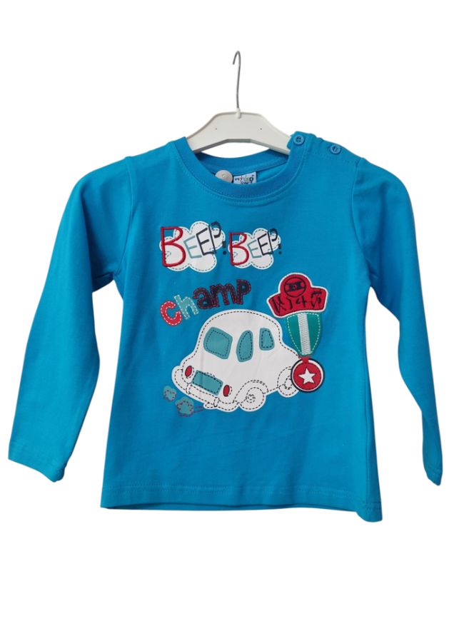 Camisetas bebe coche