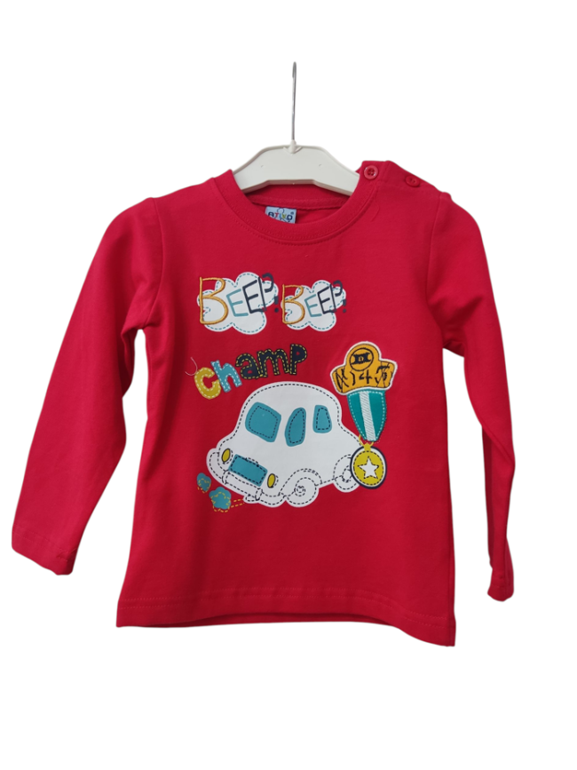 Camisetas bebe coche