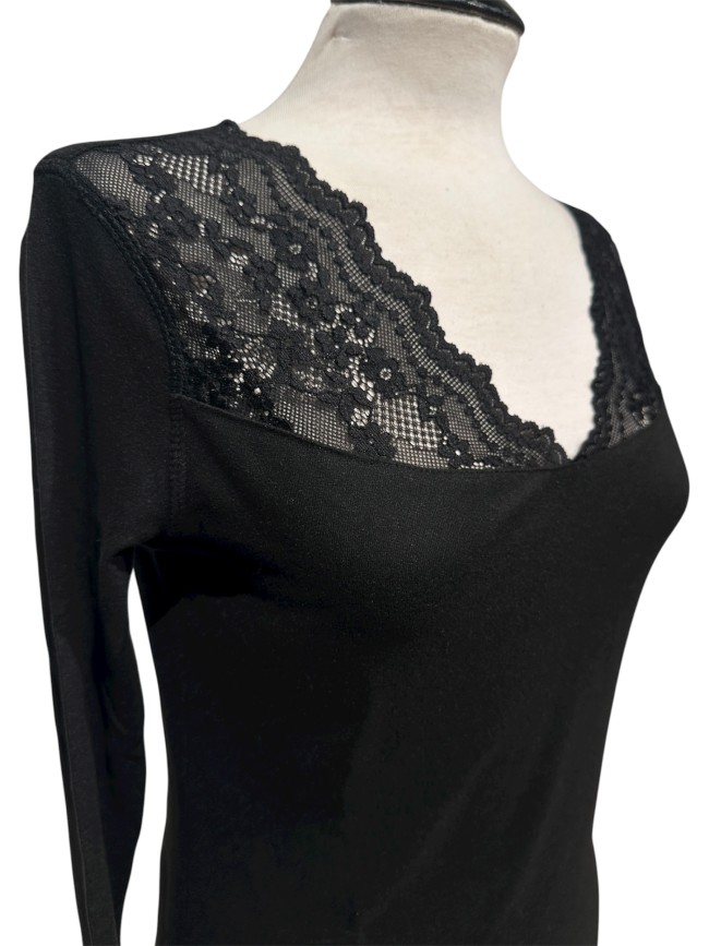 Camiseta Tress encaje Laura