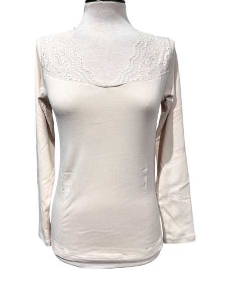 Camiseta Tress encaje Laura