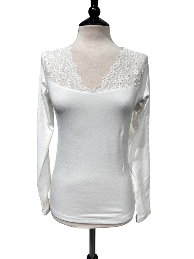Camiseta Tress encaje Laura