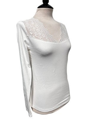 Camiseta Tress encaje Laura
