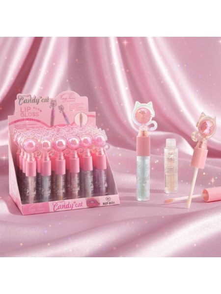 Brillo de labios gatito