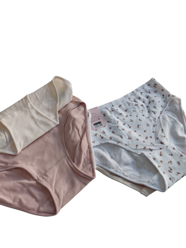 Pack bragas niña flowers